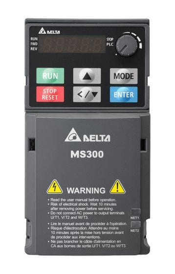 Delta ME300 400W 220V single-phase VSD/VFD - view 2