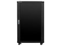 Linkbasic 18U 600 Deep Cabinet 2 Fans & 2 Shelves - Linkbasic CAB-18U6