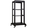 Linkbasic 22U 600 Deep Open Rack & 2 Shelves - Linkbasic CAB-22UR