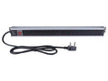 Linkbasic 10 Way Aluminium Moulded Rack Mount PDU - Linkbasic CAB-P10