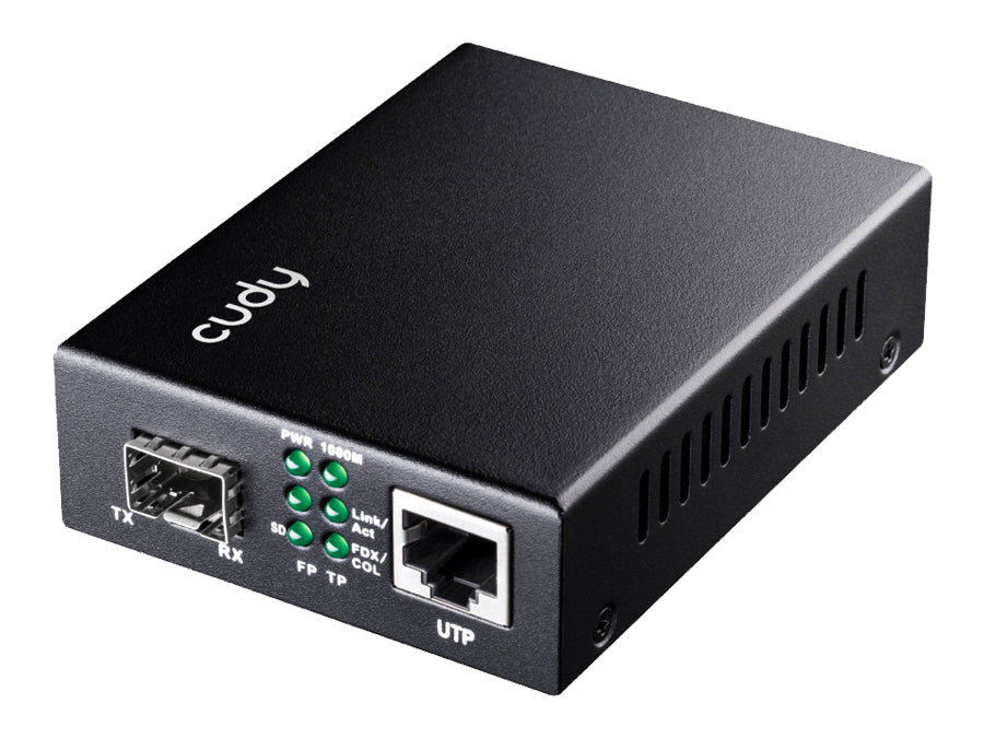Cudy MC220 Gigabit Ethernet Media Converter product image