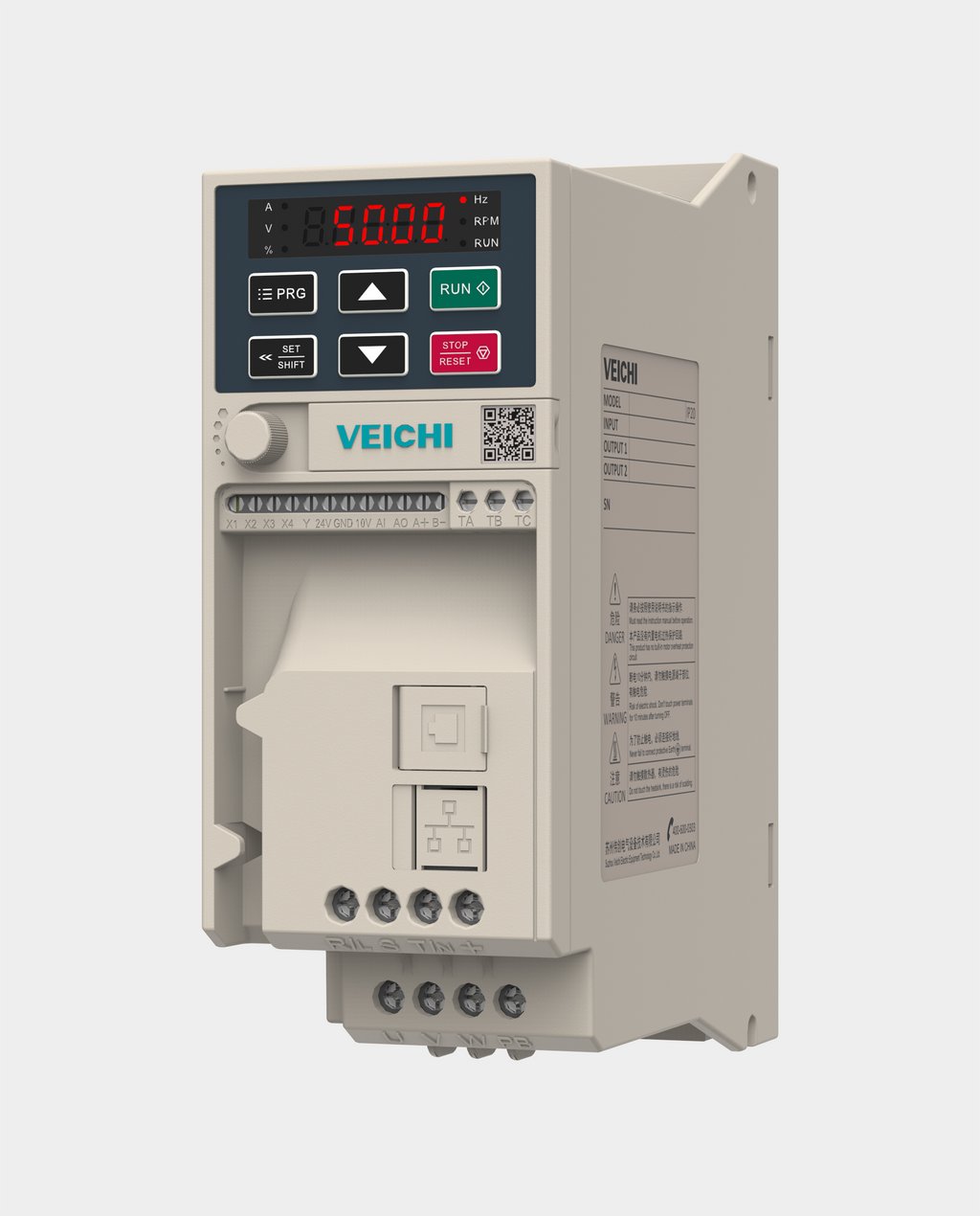 Veichi AC10 0.75kW 380V three-phase VSD/VFD - view 2