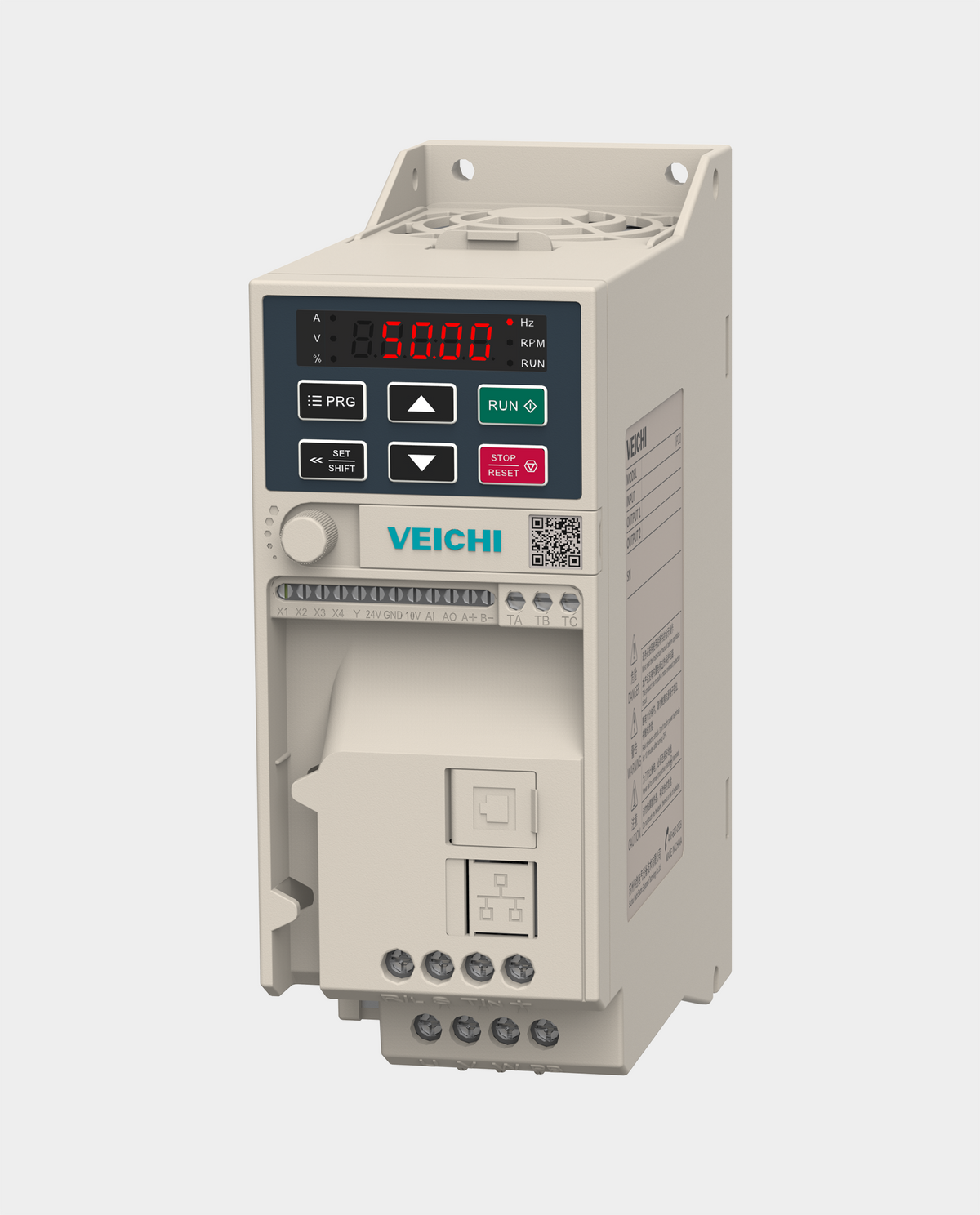 Veichi SI21 2.2kW solar pump inverter 150-450VDC - view 3