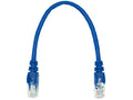Linkbasic 22cm UTP Cat5e Flylead Blue - Linkbasic FLY-0.2B