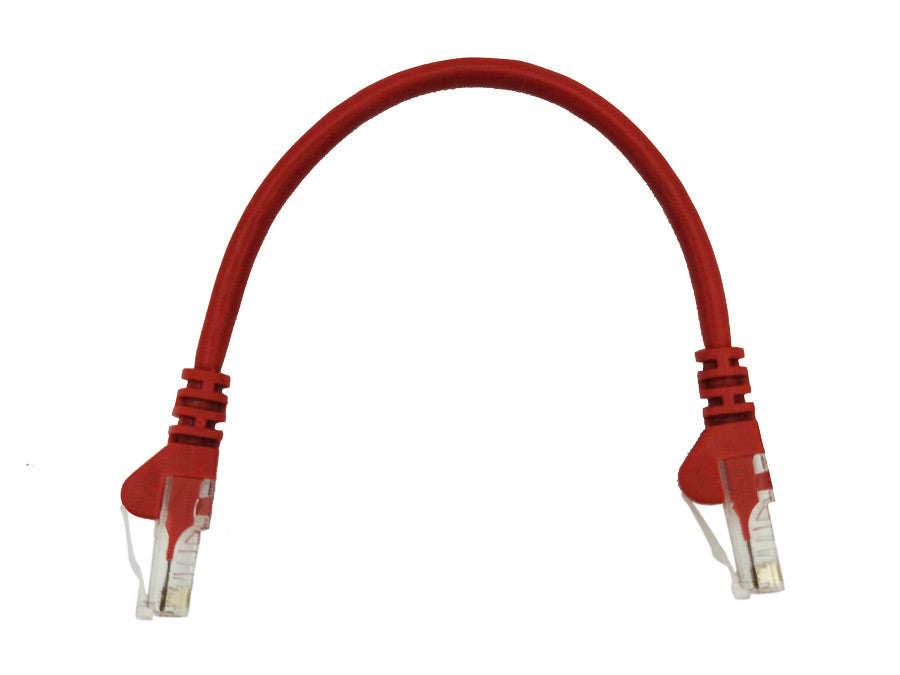 Linkbasic 22cm UTP Cat5e Flylead Red - Linkbasic FLY-0.2R
