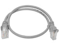 Linkbasic 50cm UTP Cat5e Flylead Grey - Linkbasic FLY-0.5