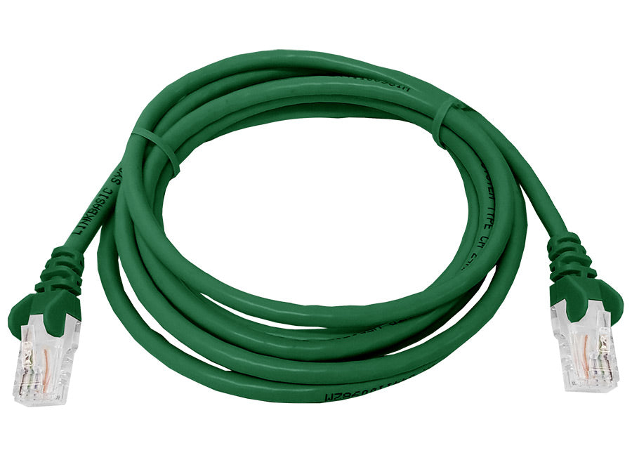 Linkbasic 2 m UTP Cat5e Flylead Green - Linkbasic FLY-2G