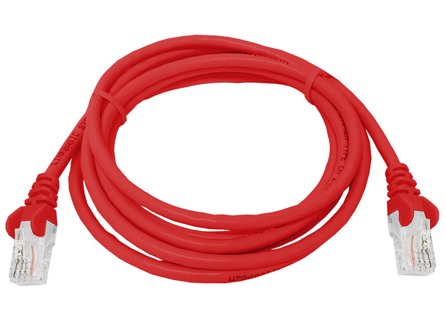 Linkbasic 2 m UTP Cat5e Flylead Red - Linkbasic FLY-2R