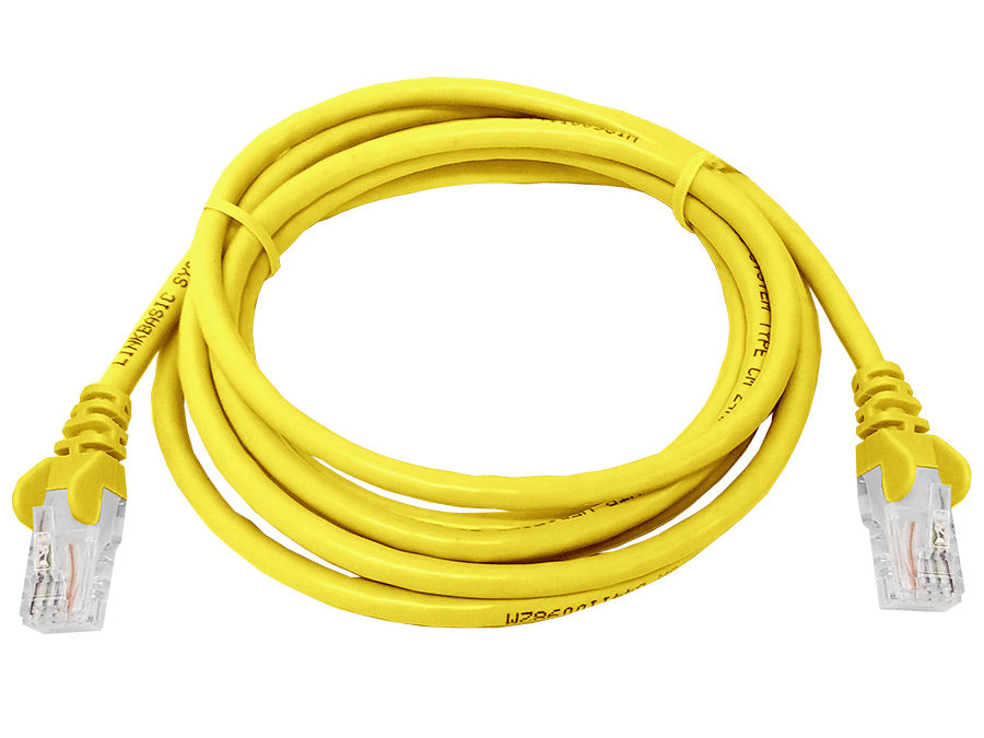 Linkbasic 2 m UTP Cat5e Flylead Yellow - Linkbasic FLY-2Y