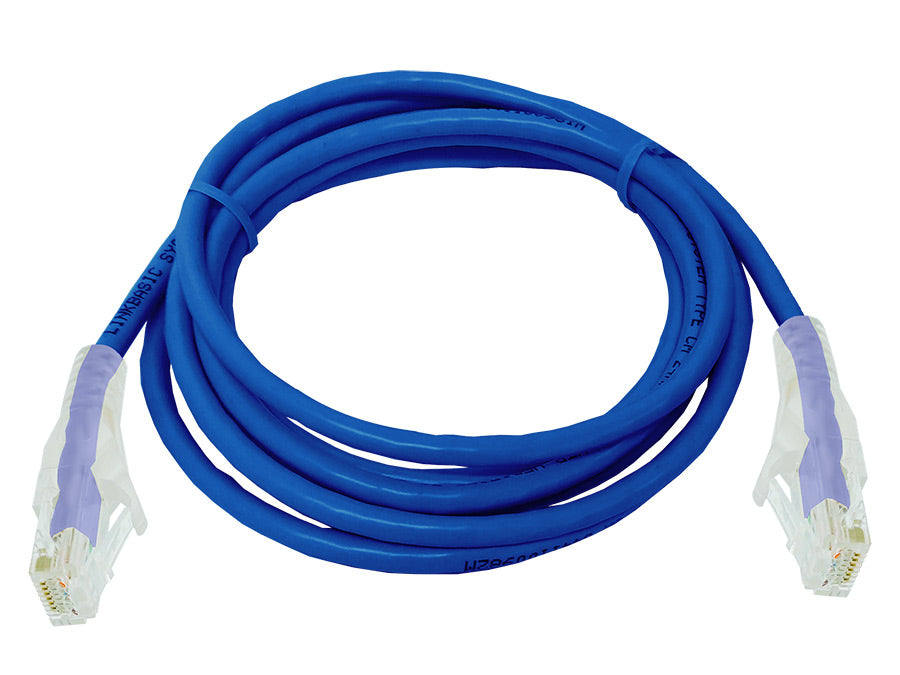 Linkbasic 2 m UTP Cat6 Flylead Blue - Linkbasic FLY-6-2B