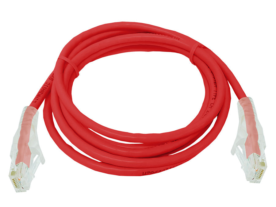 Linkbasic 2 m UTP Cat6 Flylead Red - Linkbasic FLY-6-2R