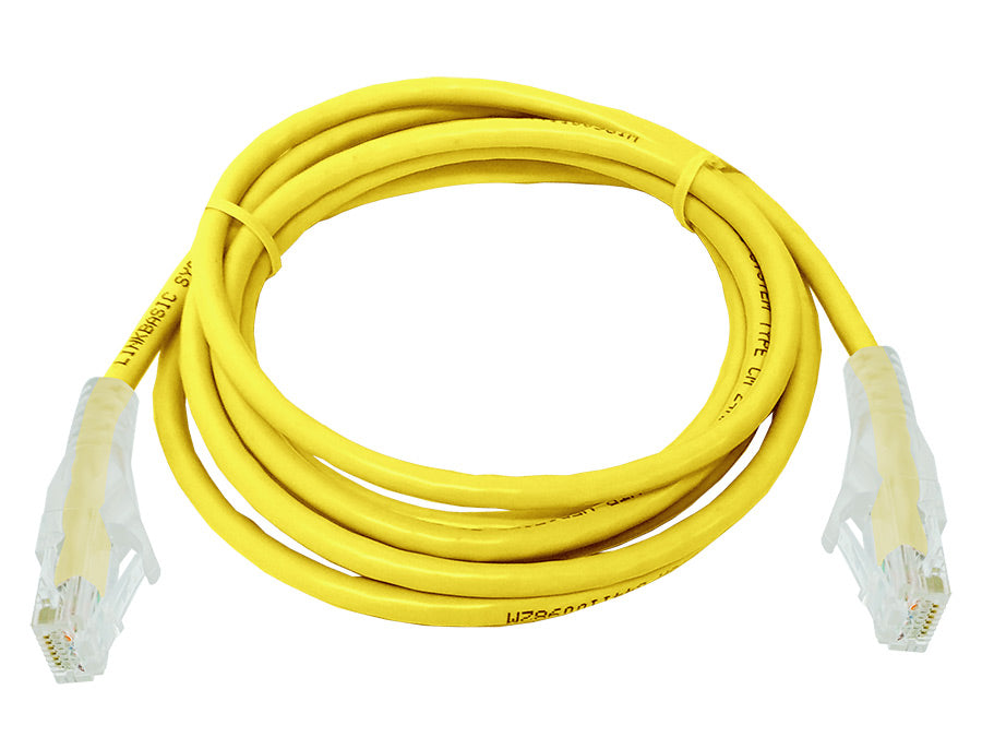 Linkbasic 2 m UTP Cat6 Flylead Yellow - Linkbasic FLY-6-2Y