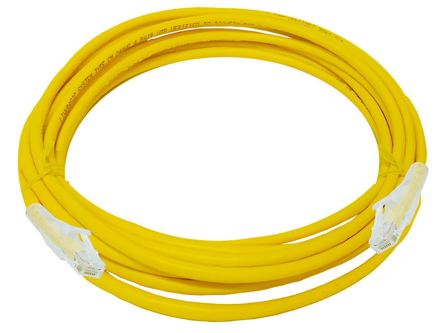 Linkbasic 5 m UTP Cat6 Flylead Yellow - Linkbasic FLY-6-5Y