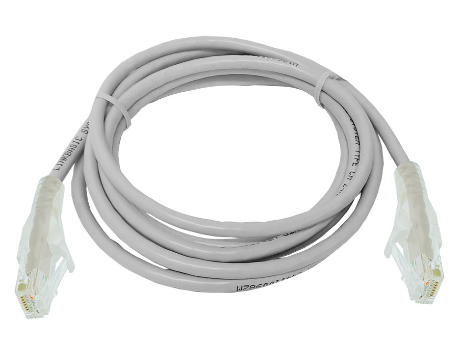 Linkbasic 2 m UTP Cat6a Flylead Grey - Linkbasic FLY-6A-2