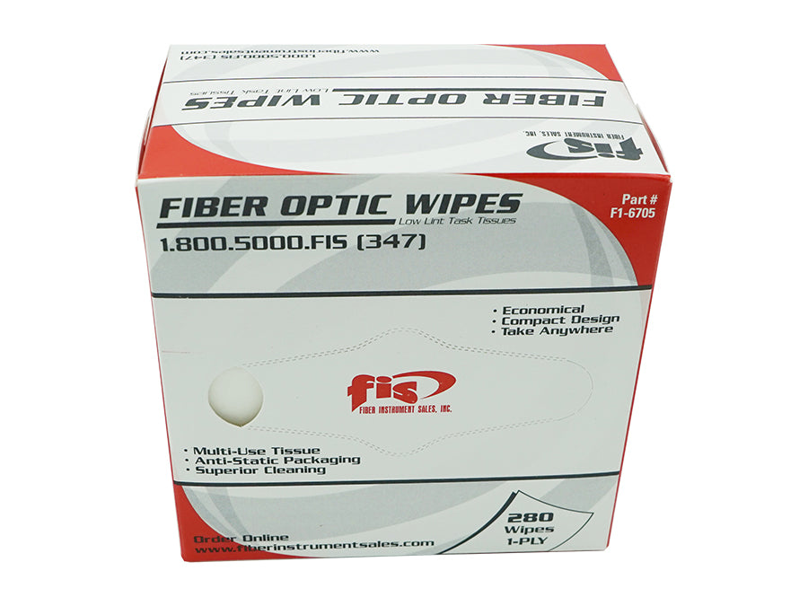 Fibre Optic Low-Lint Cleaning Wipes – Box of 280 - Locally Sourced FT-WIPE