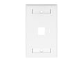 Linkbasic One Port Faceplate 115 x 70mm - Linkbasic LB-FM1
