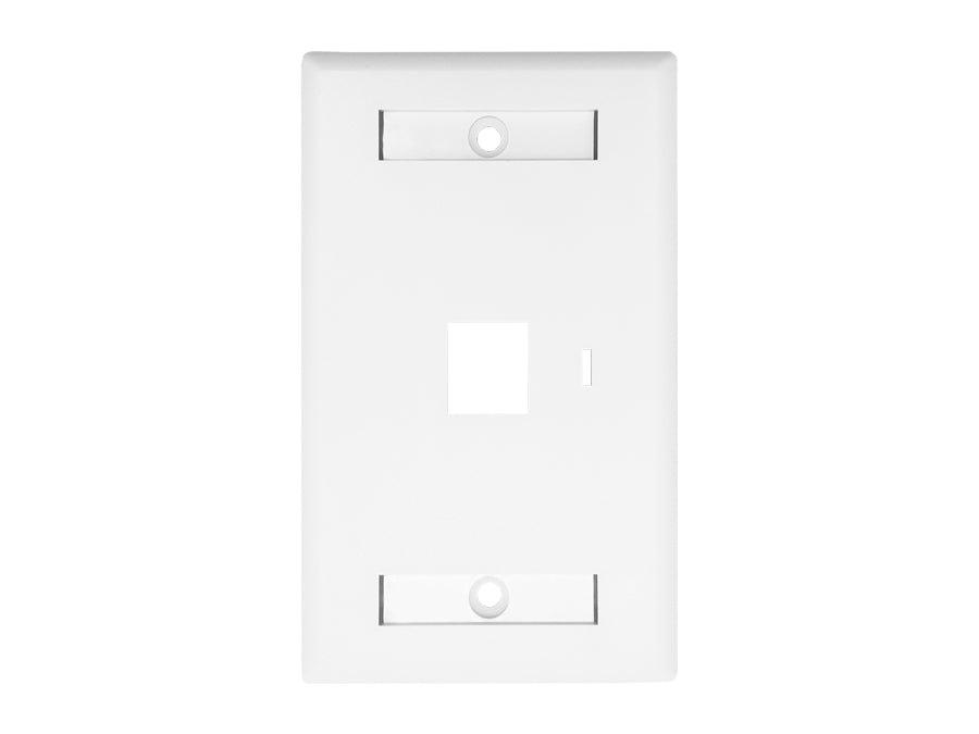Linkbasic One Port Faceplate 115 x 70mm - Linkbasic LB-FM1