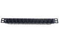 Linkbasic 12 Port Cat6 10-inch Patch Panel for Mini Rack - Linkbasic LB-PP126MR