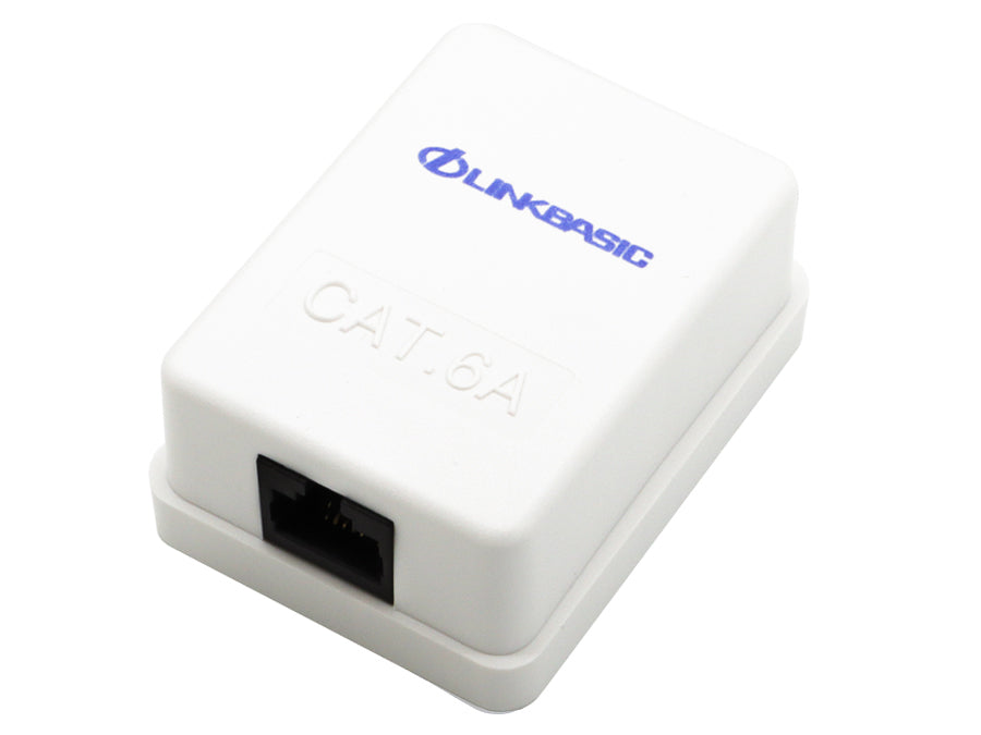 Linkbasic Cat6a Single Surface Mount Box - Linkbasic LB-SM5