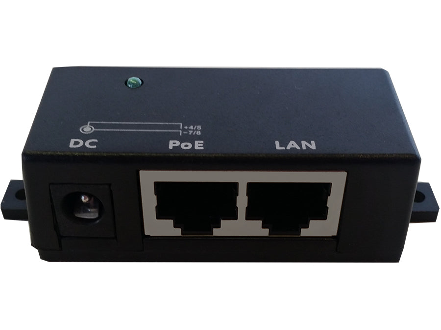 Single Port Fast Ethernet Passive PoE Injector (POE)