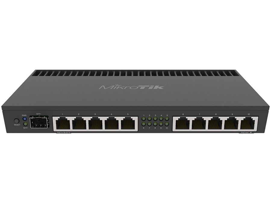 MikroTik 4011SRM 10 Port Gigabit 1SFP+ 4 Core L5 Rack-Mount Router product image
