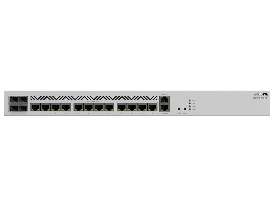MikroTik CCR2116P Cloud Core 12 Port Gigabit 4SFP+ 16 Core Router product image