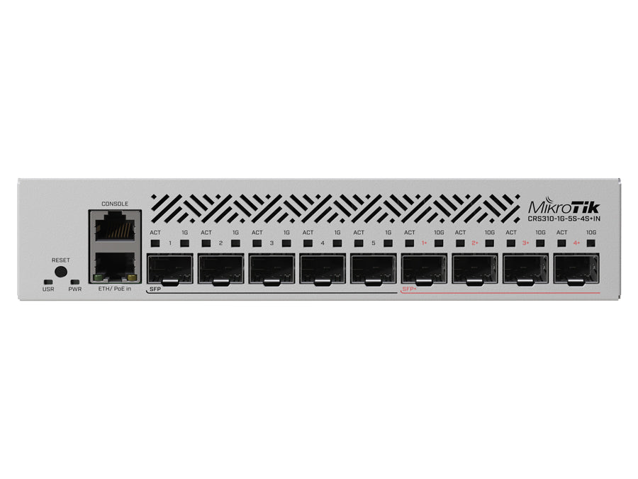 MikroTik CRS310S Cloud Router Switch 5 Port SFP 4 SFP+ product image