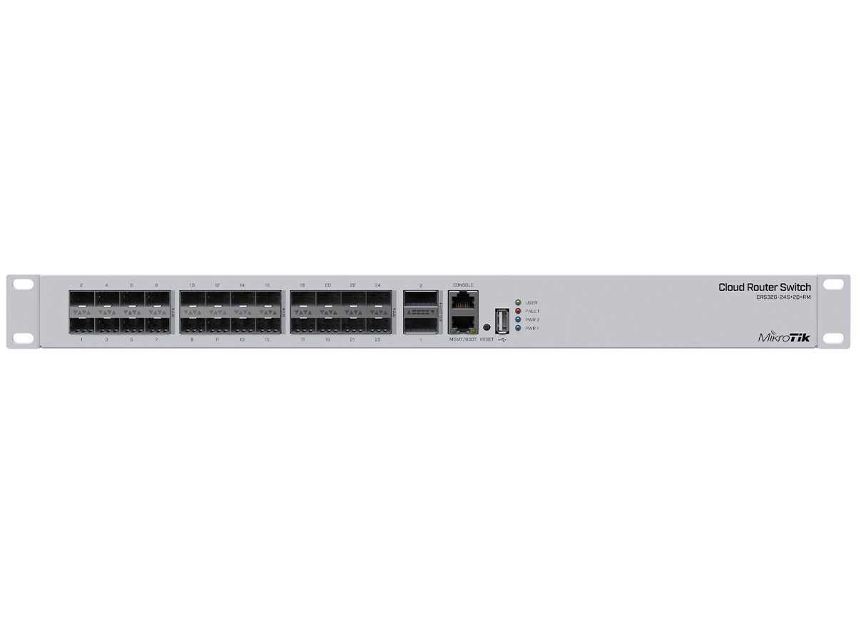 MikroTik CRS326Q Cloud Router Switch 24 Port SFP+ 2QSFP+ product image