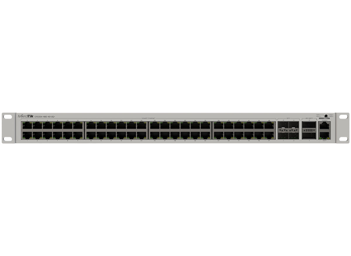 MikroTik CRS354Q Cloud Router Switch 48 Port Gigabit 4SFP+ 2 QSFP+ product image