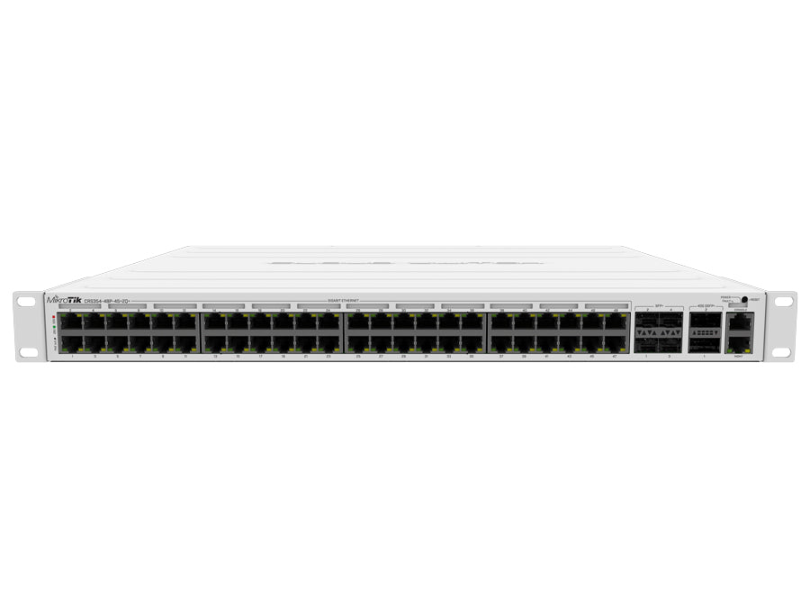 MikroTik CRS354QP Cloud Router Switch 48 Port PoE 700W 4SFP+ 2 QSFP+ product image