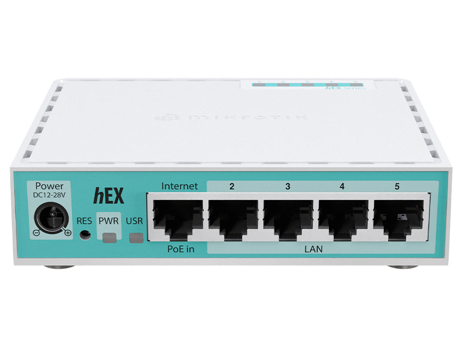 MikroTik HEX hEX 5 Port Gigabit Desktop Router product image