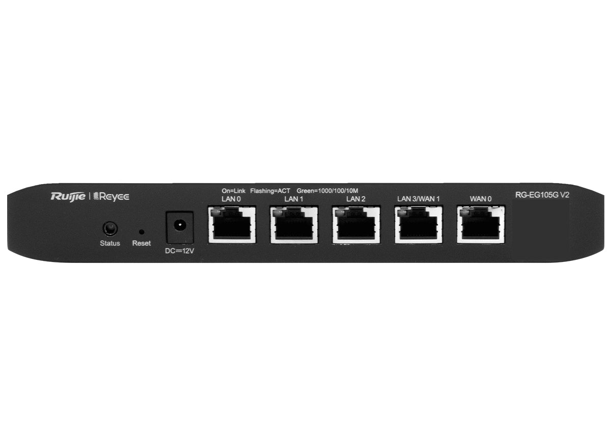 Reyee RG-EG105G 5 Port Gigabit 2 WAN 100 User Cloud Router product image