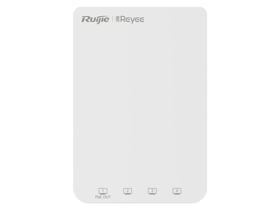 Reyee RG-RAP1200GP Dual Band WiFi 5 1300Mbps 5 Port Gigabit Mesh In-Wall AP product image