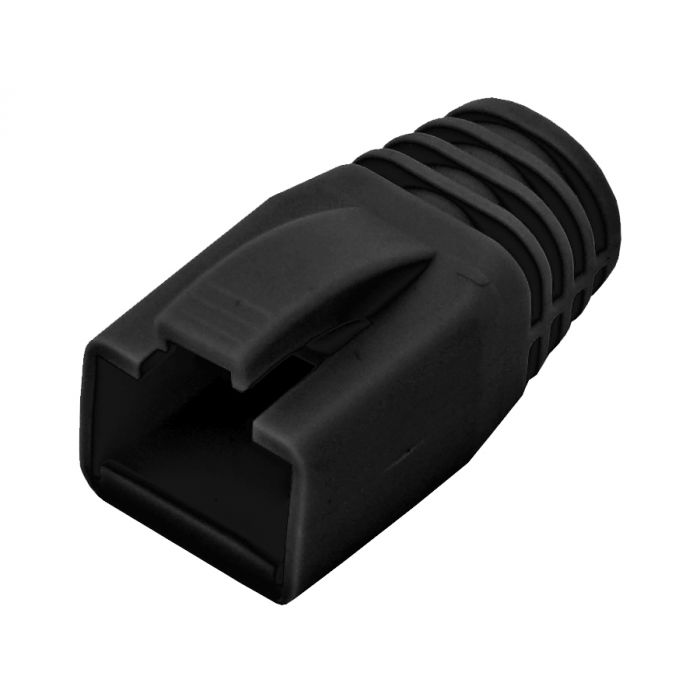 Linkbasic Black Boots for RJ45-6FTP - Linkbasic RJ45B-6FTPBL