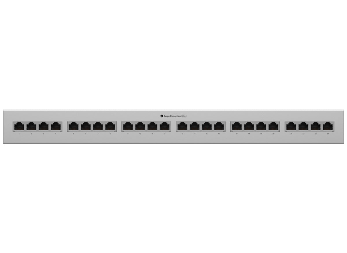 Ubiquiti UniFi 10Gbps PoE++ 24 Port Surge Protector - Ubiquiti UACC-ETHSP24