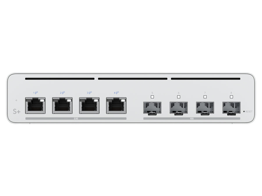 Ubiquiti UISP-SPLUS UISP Switch Plus 4 Port 2.5Gbps PoE 4xSFP+ 160W product image