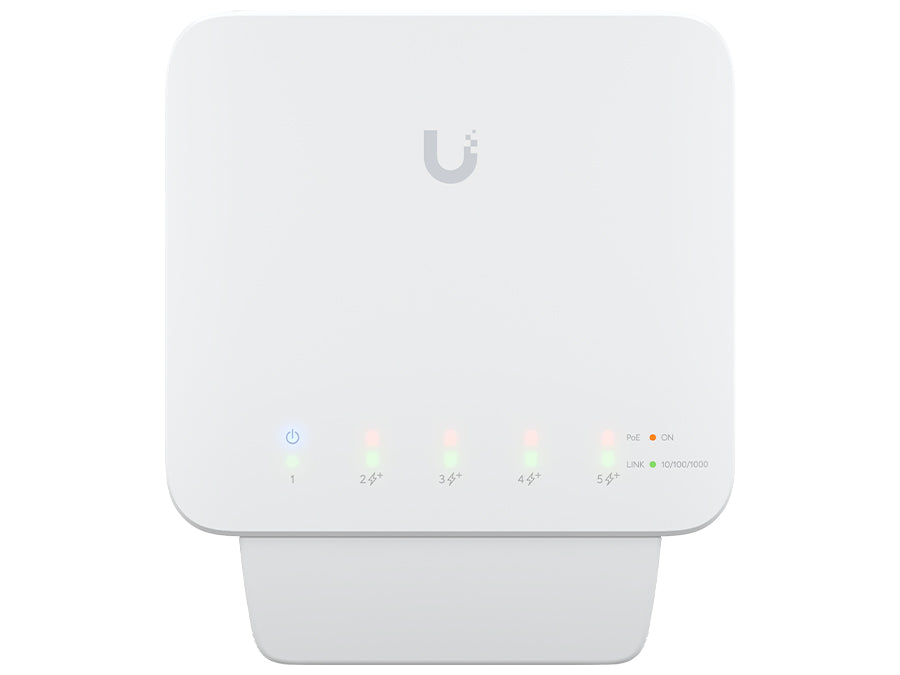 Ubiquiti USW-5FLEX UniFi Flex Switch 5 Port Gigabit 1PoE In 4PoE Out product image