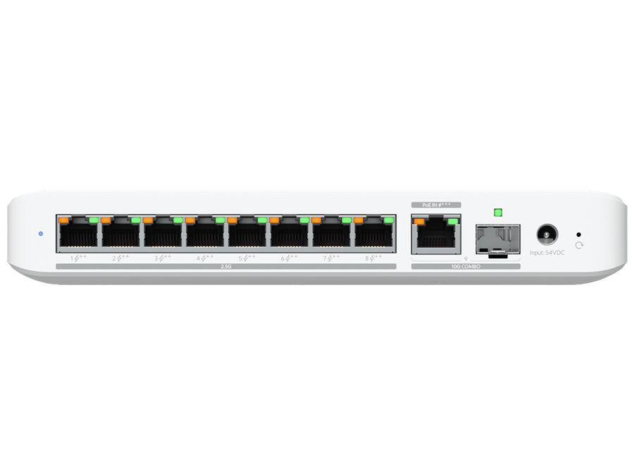Ubiquiti USW-8FLEX-2.5GP UniFi Flex 2.5G PoE 8 Port PoE with 10G Combo Uplink product image