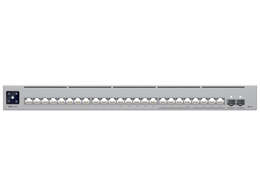 Ubiquiti USW-PRO-MAX24 UniFi Pro Max Switch 24 with 16 Gigabit 8x 2.5Gbps 2SFP+ product image