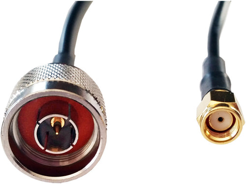 0.5 m SMA R/P to N-Type Male LMR Cable - Unverified WL-SMA-0.5