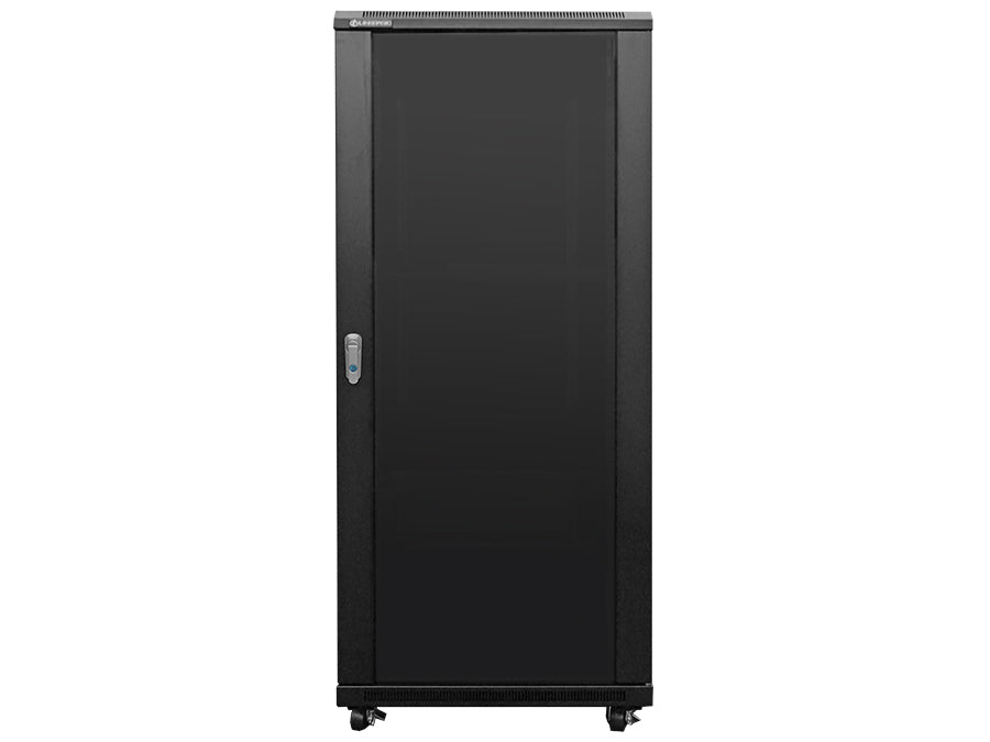 Linkbasic 27U 1M Deep Cabinet 4 Fans & 2 Shelves – product view 2
