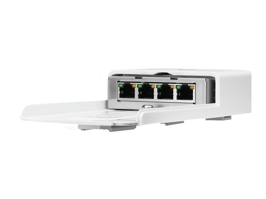 Ubiquiti NS4 NanoSwitch Outdoor 4 Port Gigabit with 3 POE Out – product view 2