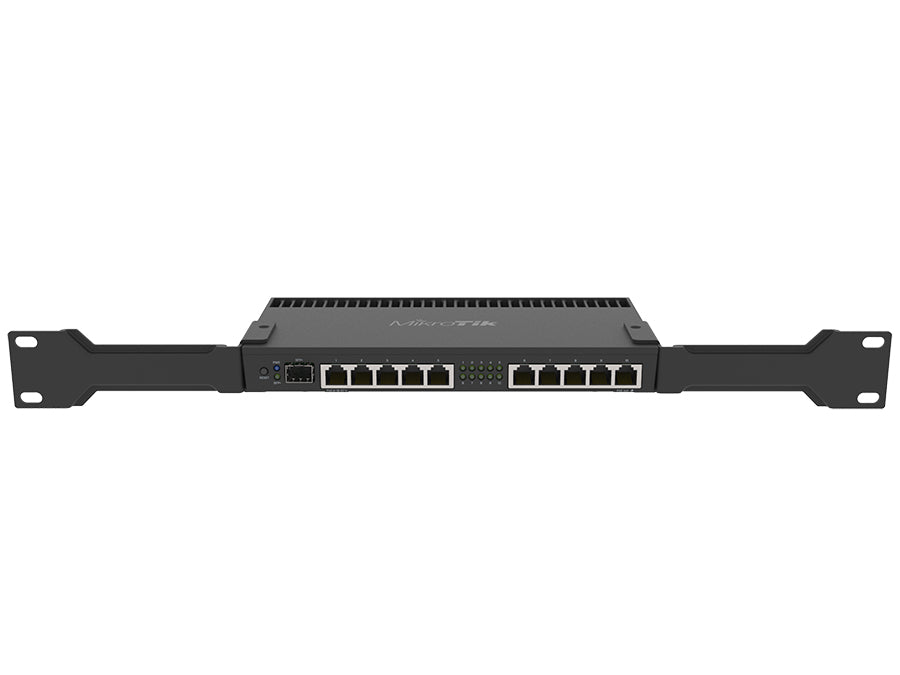 MikroTik 4011SRM 10 Port Gigabit 1SFP+ 4 Core L5 Rack-Mount Router – product view 3