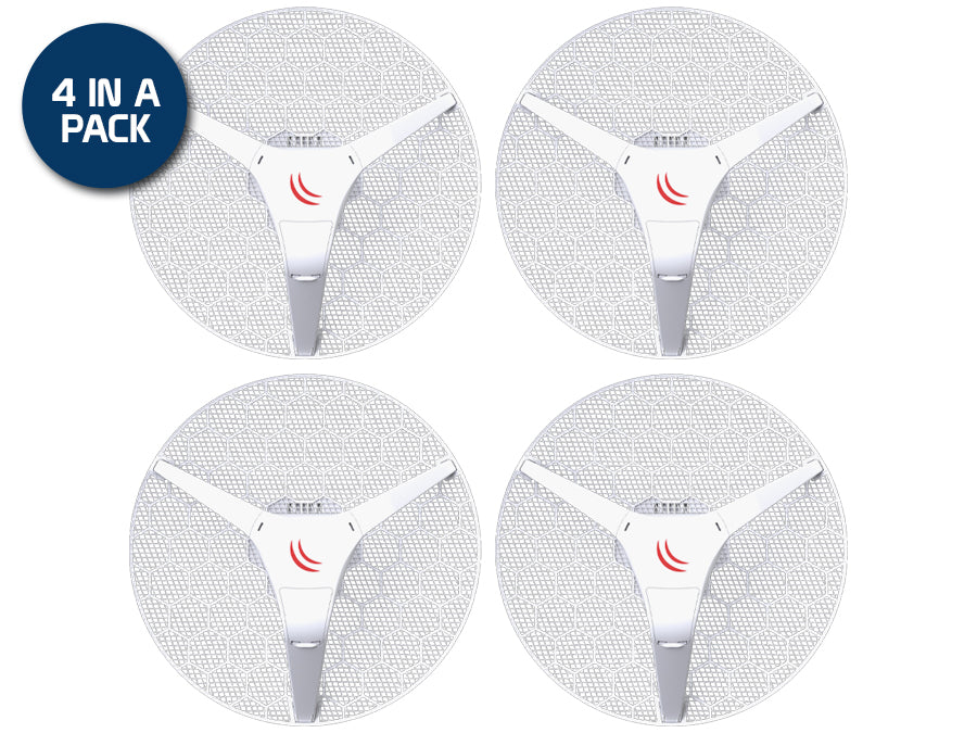 MikroTik LHGHP5XL4 LHG XL HP5 27dBi PtP CPE 4 Pack – product view 2