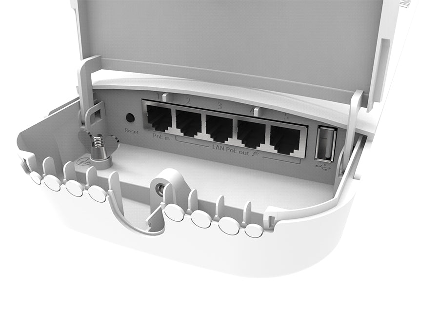 MikroTik OMNITIK5AC OmniTIK 5ac 7.5dBi PoE Outdoor WiFi Omni AP – product view 2