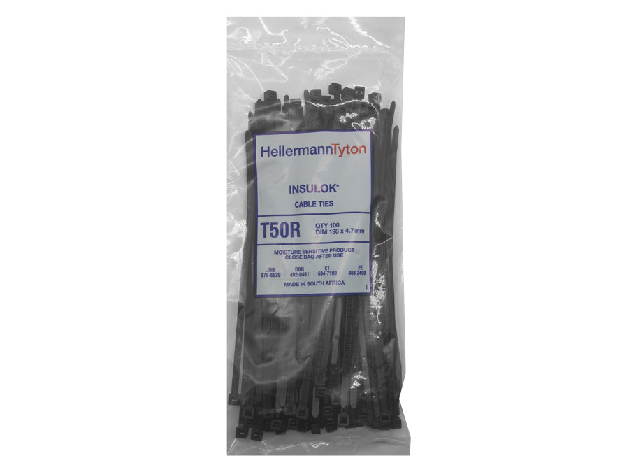 Cable Ties T50R 200 x 4.8mm – product view 2