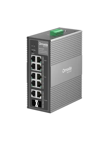 TP-Link Omada 10-Port Gigabit Industrial Easy Managed Switch with 6-Port PoE+ and 2-Port PoE++